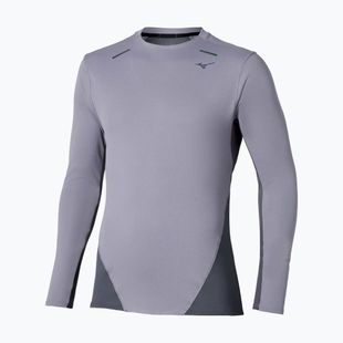 Мъжка блуза с дълъг ръкав за бягане Mizuno Tech Thermal Charge quiksilver