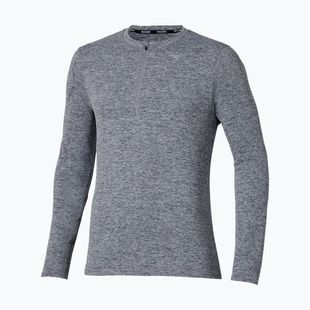 Мъжка тениска Mizuno Core Impulse Half Zip quicksilver running longsleeve