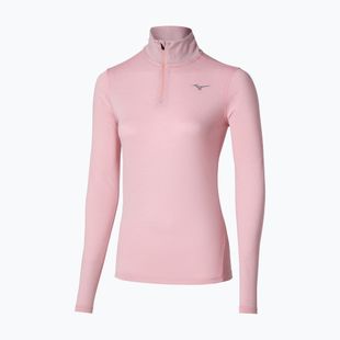 Дамски потник за бягане Mizuno Core Impulse Half Zip Tee избеляло лилаво