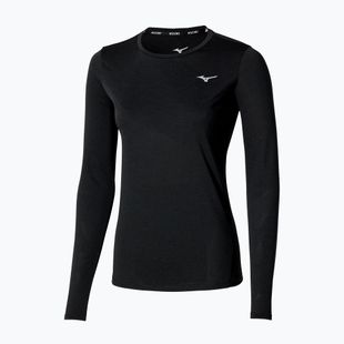 Дамска тениска за бягане с дълъг ръкав Mizuno Core Impulse Tee black