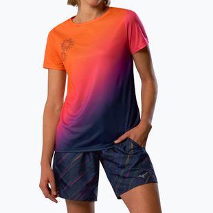 Дамска тениска за бягане Mizuno Summer Pack QD Tee yuuyake