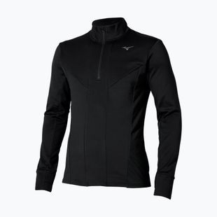 Мъжки потник за бягане Mizuno Active Warm Half Zip black