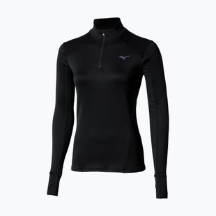 Дамски потник за бягане Mizuno Active Warm Half Zip black