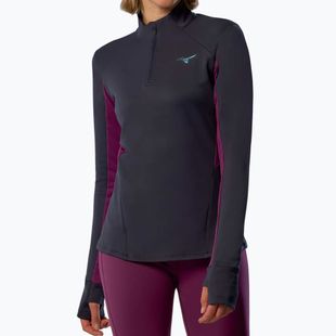 Дамски суитшърт за бягане Mizuno Active Warm Half Zip baritone blue