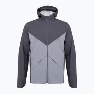 Мъжко яке за бягане Mizuno Tech Thermal Charge Hooded quiksilver