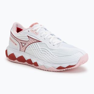 Дамски тенис обувки Mizuno Wave Enforce Tour 2 CC white/pinkesque/barbados/cherr