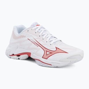 Дамски волейболни обувки Mizuno Wave Lightning Elite white/rose elegance/lava falls