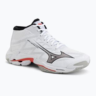 Волейболни обувки Mizuno Wave Lightning Elite Mid white/black/fiery red