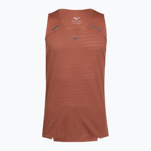 Мъжка тениска за бягане Mizuno Tech Light Tank copper brown