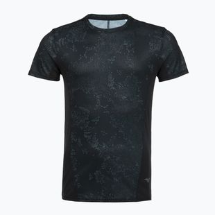 Мъжка тениска за бягане Mizuno Active DryAeroFlow Graphic black/gray
