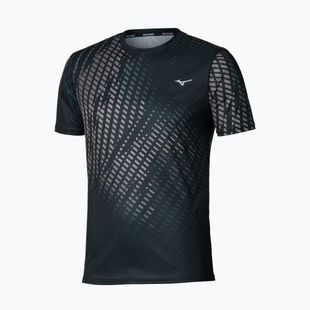 Мъжка тениска за бягане Mizuno Core Graphic Tee black/grey