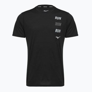 Мъжка тениска за бягане Mizuno Core Run Short Sleeve Tee black
