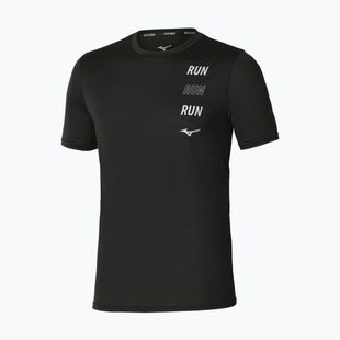 Мъжка тениска за бягане Mizuno Core Run Short Sleeve Tee black
