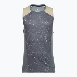 Мъжка тениска за бягане Mizuno Active DryAeroFlow Graphic Tank Top lava smoke