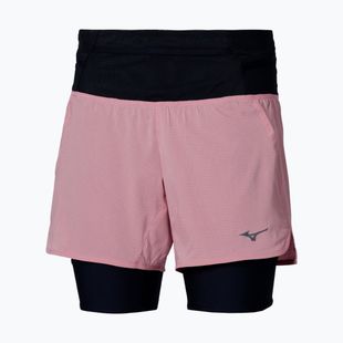 Дамски шорти за бягане Mizuno Trail Multipocket 2In1 Short rose elegance