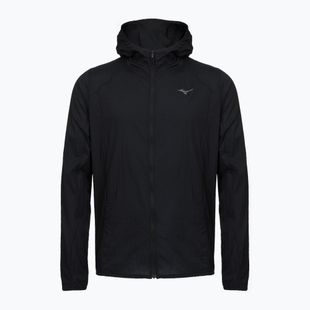 Мъжко яке за бягане Mizuno Tech Light Hooded black
