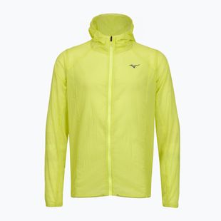 Мъжко яке за бягане Mizuno Tech Light Hooded lightning yellow