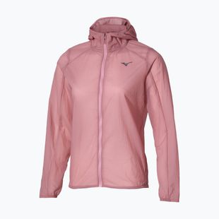 Дамско яке за бягане Mizuno Tech Light Hooded Jacket rose elegance
