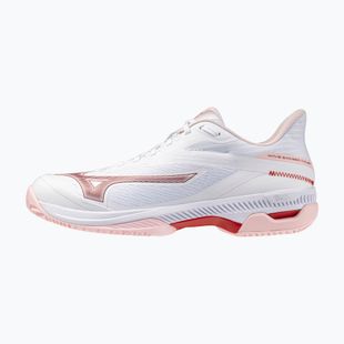 Дамски тенис обувки Mizuno Wave Exceed Court CC white/pinkesque/barbados cherry