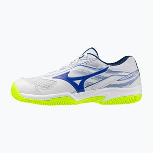 Мъжки тенис обувки Mizuno Break Shot 5 CC white/dazzling blue/lightning