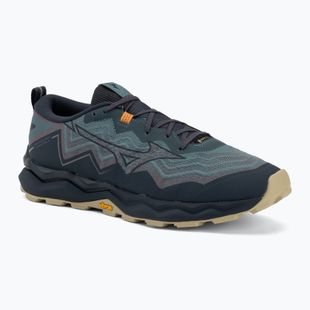 Мъжки обувки за бягане Mizuno Wave Daichi 9 GTX north atlantic/black/pale khaki