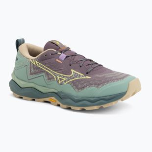 Дамски обувки за бягане Mizuno Wave Daichi 9 granite green/fortune yellow