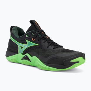 Обувки за волейбол Mizuno Wave Momentum Elite black/glowing apple/mandarin orange
