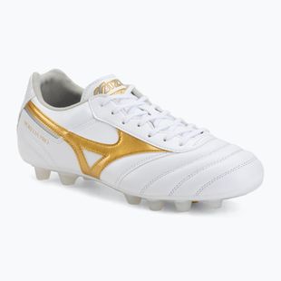 Футболни обувки Mizuno Morelia II Pro FG white/football gold/galaxy silver