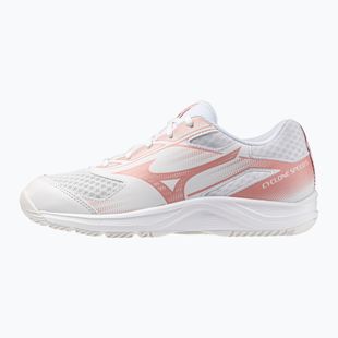 Дамски волейболни обувки Mizuno Cyclone Speed 5 white/rose elegance/lava falls