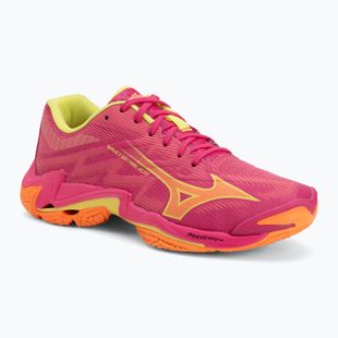 Обувки за волейбол Mizuno Wave Lightning Elite pink tetra/fortune yellow/ligh