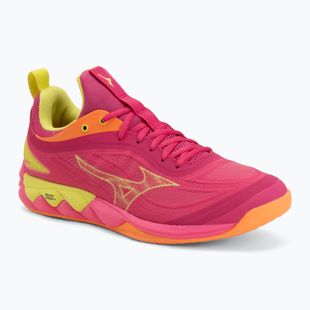 Обувки за волейбол Mizuno Wave Luminous 3 mugen pink tetra/fortune yellow/ligh