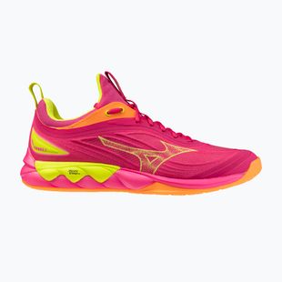 Обувки за волейбол Mizuno Wave Luminous 3 mugen pink tetra/fortune yellow/ligh