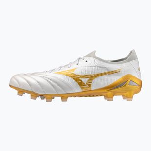 Футболни обувки Mizuno Morelia Neo IV Beta Elite FG white/mp gold/cool gray 3c