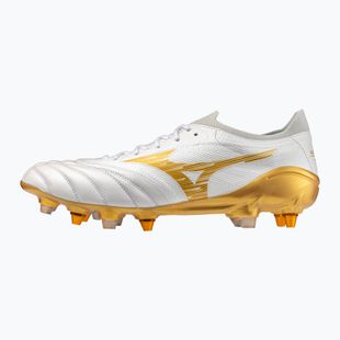 Футболни обувки Mizuno Morelia Neo IV Beta Elite Mix white/mp gold/cool gray 3c