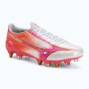 Футболни обувки Mizuno Alpha III Japan Mix white/fuchsia purple