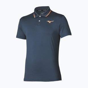 Мъжка тениска/фланелка за тенис Mizuno Tennis Short Sleeve Polo insigna blue
