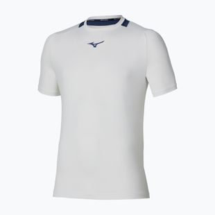 Мъжка тениска/фланелка за тенис Mizuno Tennis Core Short Sleeve Tee white/insignia blue