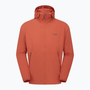 Мъжко софтшел яке Rab Borealis Hoody tuscan red