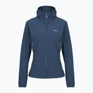 Дамско софтшел яке Rab Borealis Hoody tempest blue
