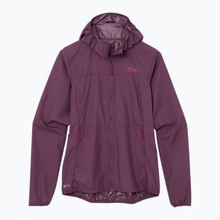 Ветрозащитно яке Rab Windgather Hoody за жени mulberry