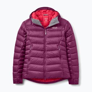 Дамско пухено яке Rab Electron Pro Hoody mulberry