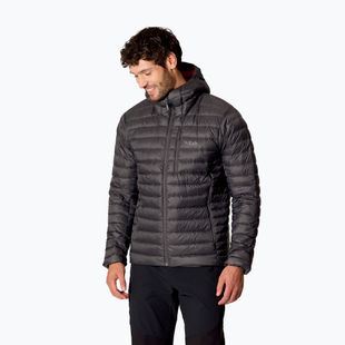 Мъжко пухено яке Rab Microlight Alpine Hoody graphene