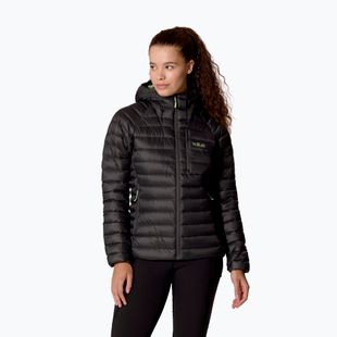 Дамско пухено яке Rab Microlight Alpine Hoody graphene