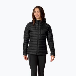 Дамско пухено яке Rab Microlight Alpine Hoody black