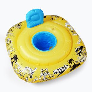 Бебешки пояс за плуване Speedo Character Swim Seat 0-1 z siedziskiem yellow/blue