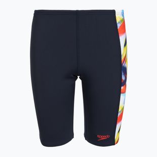 Детски шорти за плуване тип клин Speedo Digital Panel Jammer black/red