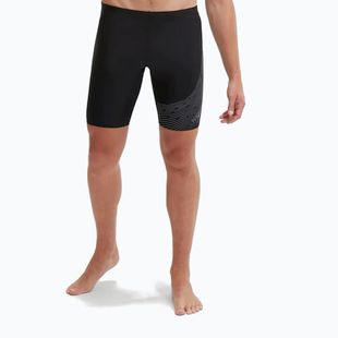 Мъжки плувни джемъри Speedo Medley Logo Jammer black/usa charcoal