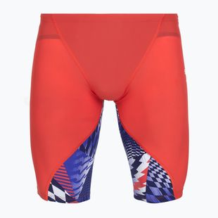 Мъжки шорти за плуване тип клин Speedo Fastskin LZR Ignite Jammer red/blue/white