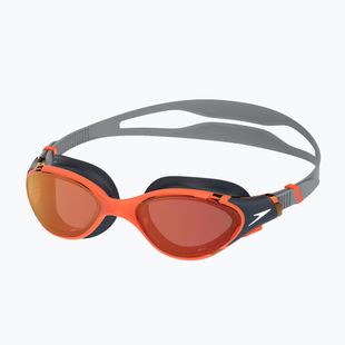 Очила за плуване Speedo Biofuse 2.0 Mirror amber wave/steel/crimson mirror