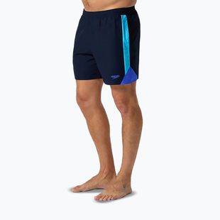 Мъжки плажни шорти Speedo HyperBoom Splice 16" true navy/berry